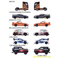 Autíčko kovové Racing, 12 druhů